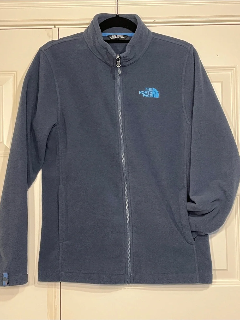 The‎ North Face Men’s Full Zip Fleece Jacket Blue Size Small
